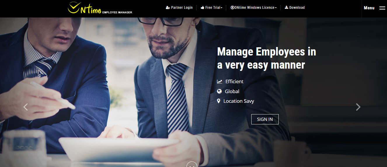 Ontime Employee Manager Screenshot 1